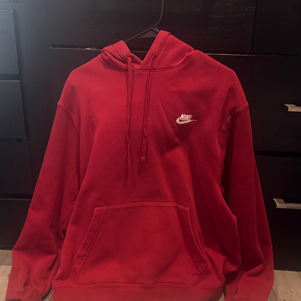 Nike Men's Red Hoodie